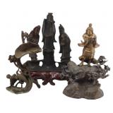 (3) Chinese or Japanese Bronzes.