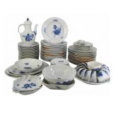 Large Royal Copenhagen Porcelain Service.