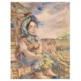 DAVID BURLIUK (UKRAINIAN, 1882-1967).