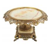 Fine & Large Bronze & Onyx Tazza.