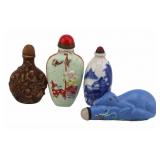 (4) Chinese Snuff Bottles.