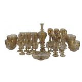 Fantastic Set of European Gilt & Enameled Glasses