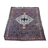 Antique & Finely Hand Knotted Area Carpet.