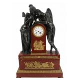 TIFFANY Large & Impressive Bronze Mounted Marble