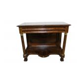 American Empire Mahogany Console.