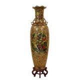 20th C Monumental Chinese Floor Vase.