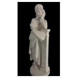Antique Marble Figural Sculpture.
