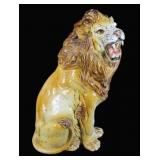 Large Italian (?) Terracotta Lion.