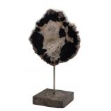 Geode Style Specimen on Marble Base.