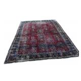Vintage And Finely Hand Knotted Carpet