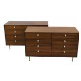 Midcentury Pr Of George Nelson Thin Edge Rosewood