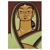 JAMINI ROY (INDIAN, 1887-1972).