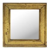 Antique Giltwood Frame as a Mirror.