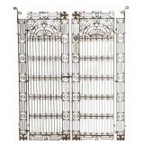 Vintage Pair of Wrought Iron Gates.