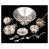 STERLING Assorted Sterling Hollowware and Flatware