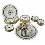 Wedgwood Appledore Bone China Porcelain Service.