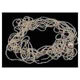 JEWELRY. DAVID WEBB 18kt Gold and Keshi Pearl