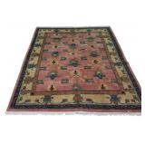 Vintage And Finely Hand Knotted Tufenkian Carpet