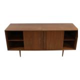 Midcentury Sliding Door Cabinet.