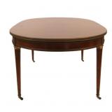 Louis Philippe Style Dining Table & 2 Leaves