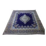 Vintage And Finely Hand Knotted Carpet.