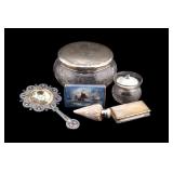 SILVER. Assorted Silver and English Silver Group.