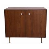 Midcentury George Nelson, Thin Edge Rosewood