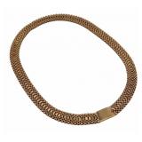 JEWELRY. 14kt Gold Articulated Necklace.