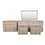 Midcentury Paul Frankl Bedroom Suite.