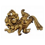 Chinese Gilt Bronze of a Mythical Beast.
