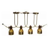 TOMMY PARZINGER (attrib) Midcentury Gilt Metal