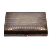 STERLING. Cartier Italian Sterling Hinged Box.