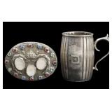 SILVER. Continental Silver and Gem Hollowware.