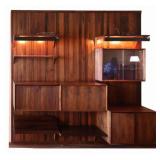 CADO Midcentury Rosewood Wall Unit.