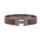 COUTURE. Hermes Clic H Bracelet.