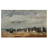 EUGENE BOUDIN (MANNER OF) (1824-1894) [2 WORKS].