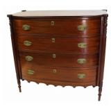Sheraton Mahogany Dresser.