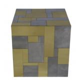 Vintage Paul Evans Cityscape Cube Table.