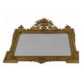 Antique Carved And Giltwood Mirror.