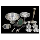 STERLING. Assorted Weighted Sterling Hollowware.