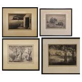 ALEXANDER Z. KRUSE (AMERICAN,1888-1972) [4 WORKS].