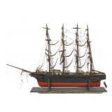 Antique Model Boat.