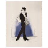 AL HIRSCHFELD (AMERICAN, 1903-2003).