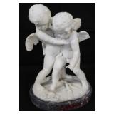 Antique Carved Marble Statue After Falconet