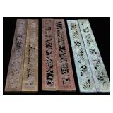 3 Pairs of Tiffany Studios Bronze Blotter Holders.