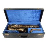 A Selmer Mark VI Paris Alto Saxophone.