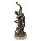 VIANI Signed Bronze Sculpture.