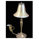 Tiffany Studios Gilt Bronze Table Lamp & Shade.