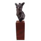 Signed DJF and Dated 1978 Bronze Nude