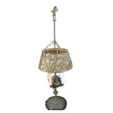 Antique Dutch (?) Bouillotte Lamp 4 Light